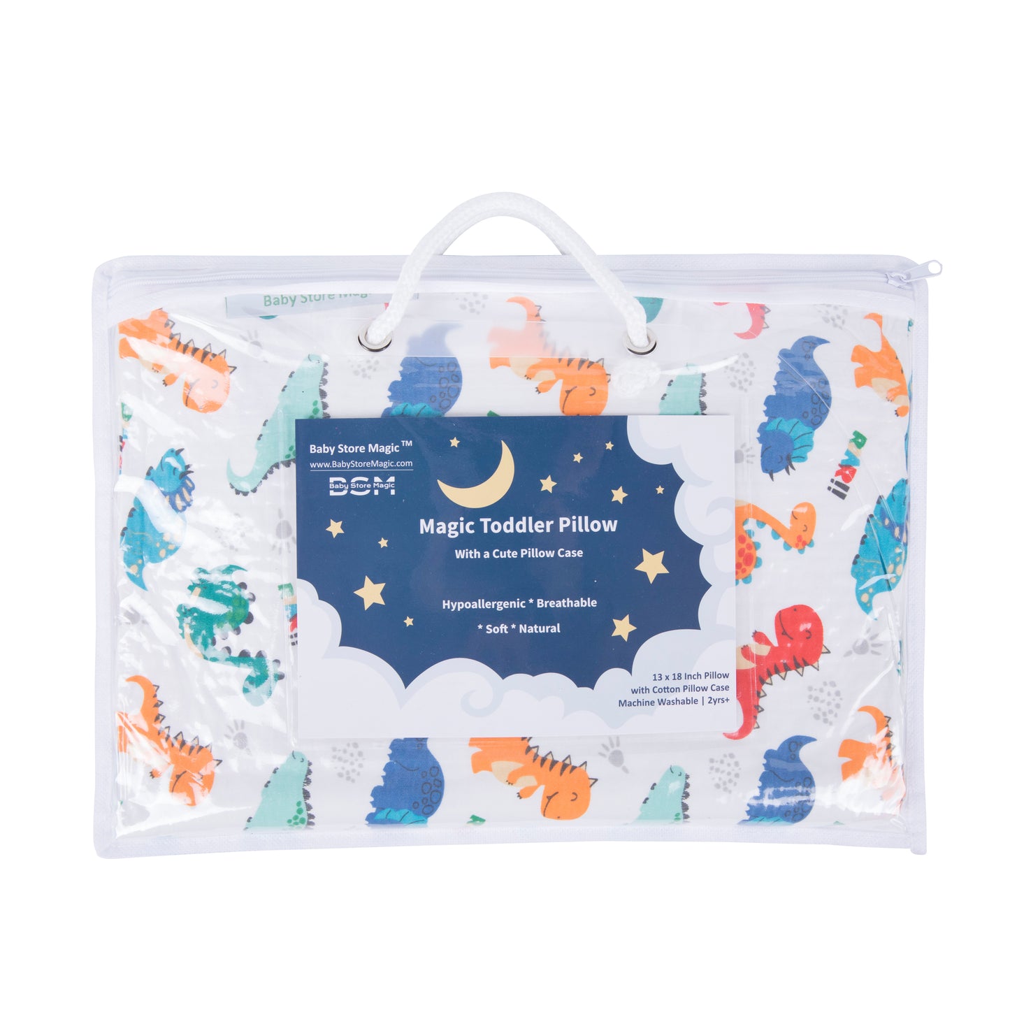 Toddler Pillow - Dino Magic